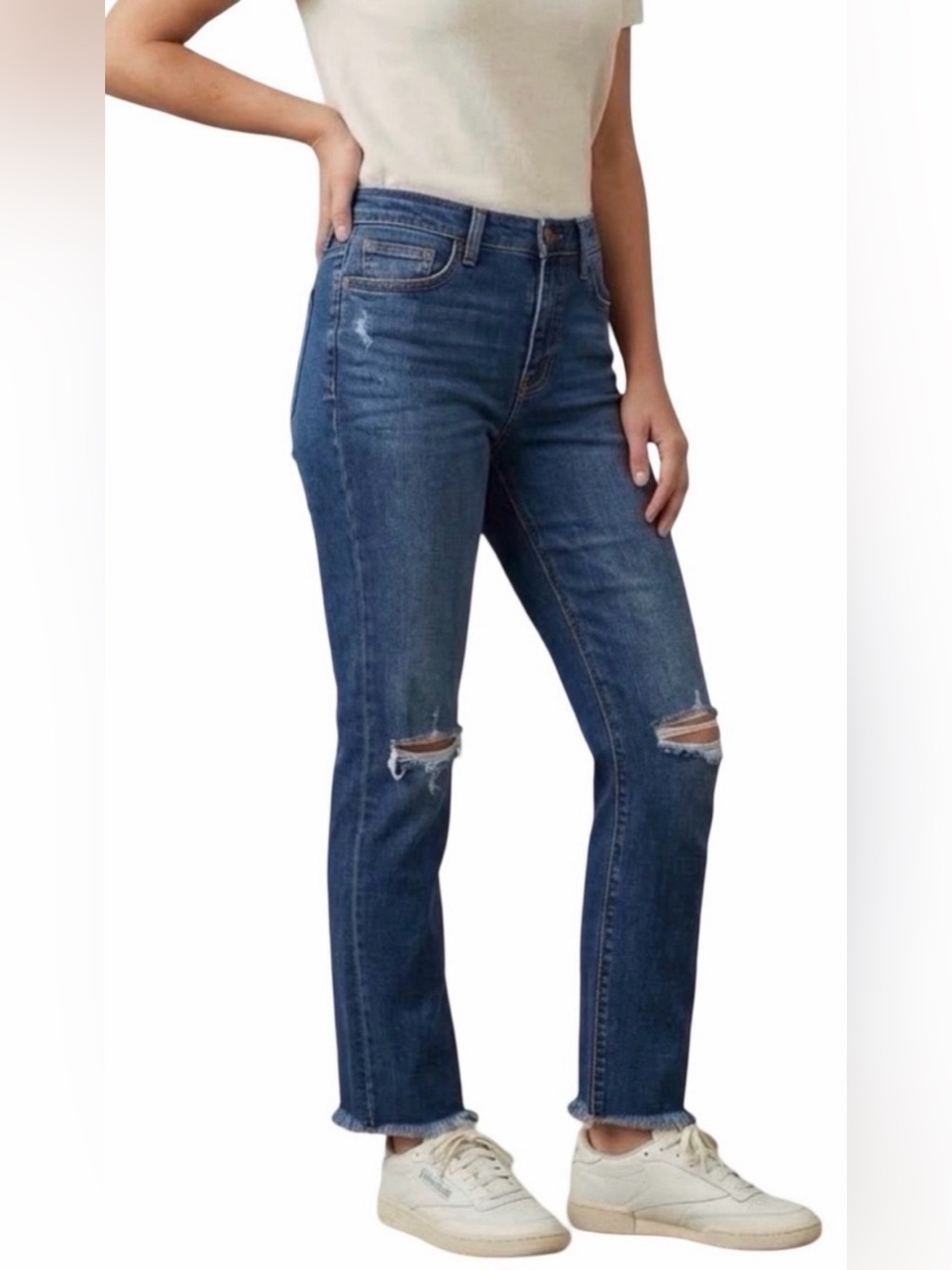 NWOT HARPER Straight Destructive High jeans size women’s 29